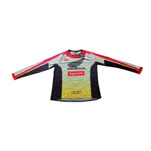 Supreme X Honda X Fox Racing Moto Jersey Top Men Size 2XL Multicolor NWT